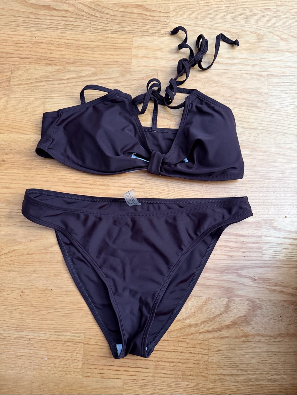 Amazon Women's Brown Two-Piece Bikini Set